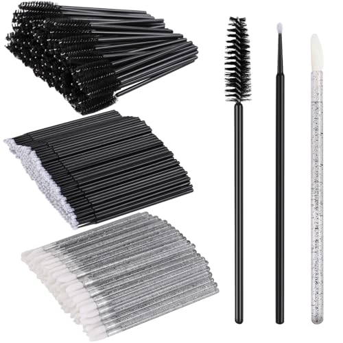 200 PCS Eyelash Extension Supplies Kit with Brushes & Applicators