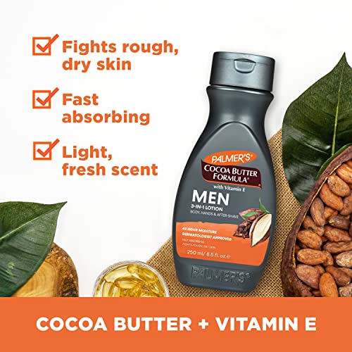 Palmer's Cocoa Butter Face & Body Lotion for Men - 8.5 Oz