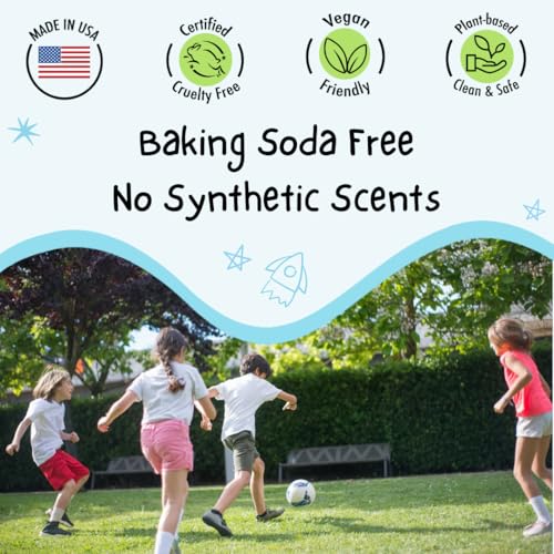 Mona Unscented Natural Kids Deodorant - Aluminum-Free & Hypoallergenic, 1.76 oz
