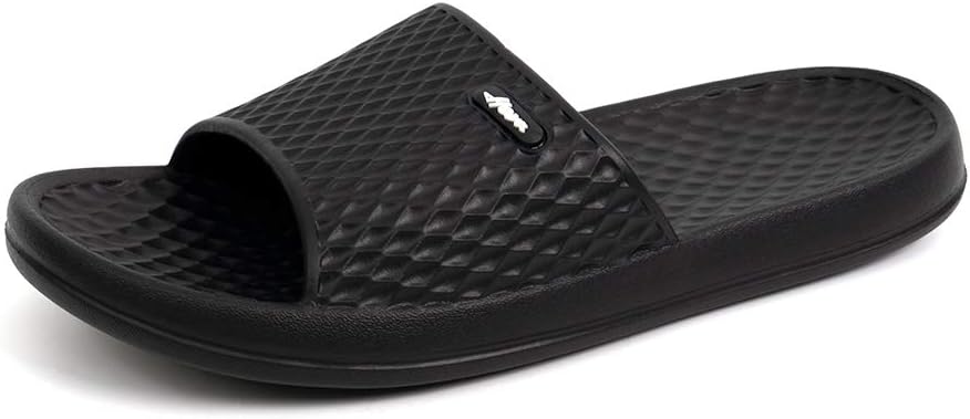FunkyMonkey Women's Non-Slip Shower Slippers - Indoor & Beach Sandals | Comfortable & Stylish