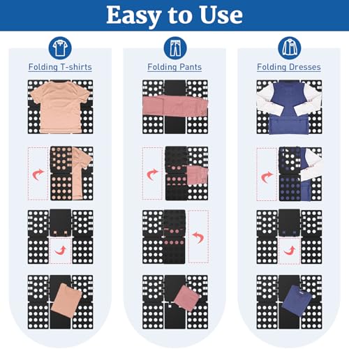 BoxLegend T-Shirt Folding Board - Durable Clothes Organizer for Easy Folding