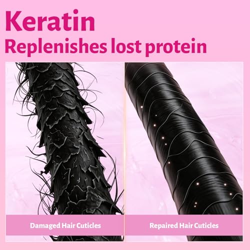 Luseta Keratin Leave-In Hair Spray - Repair, Frizz Control & Detangler 8.5oz