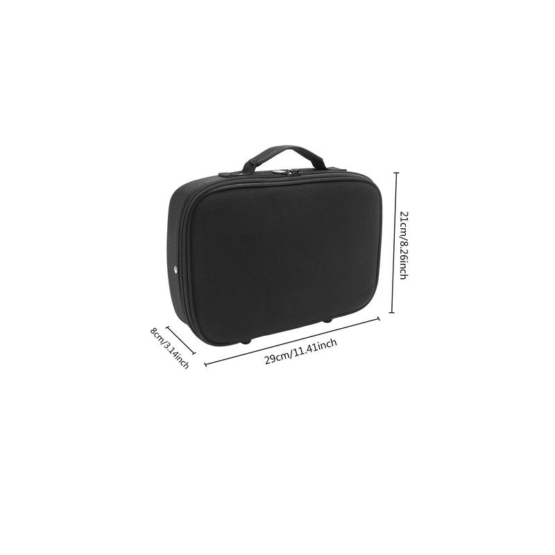 CRSUSUKJ Hard Travel Case for Hair Clippers, Hair Cutting Barber Supplies Organizer Bag, Hairdressing Tools Storage Carrying Case, Professional Hair Cutting Storage Organizer for Scissors