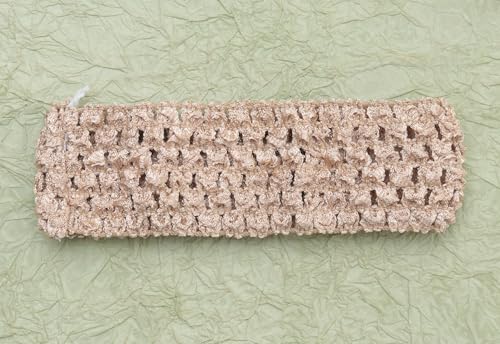 Ruwado 4 Pcs Crochet Headbands - Soft Retro Knitted Hair Accessories