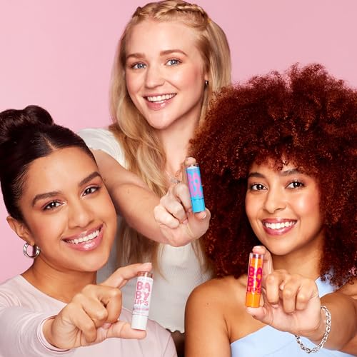 Maybelline Baby Lips Moisturizing Lip Balm 3-Pack - Hydrating Lip Care Set
