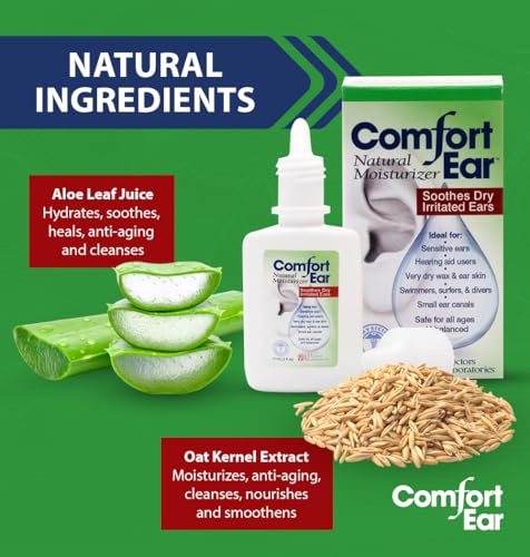 Westone Comfort Natural Ear Drops for Itchy Ears & Earwax Relief