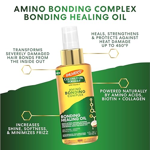Palmer's Amino Bonding Complex Hair Oil with Coconut Oil & Vitamin E - 4 fl oz