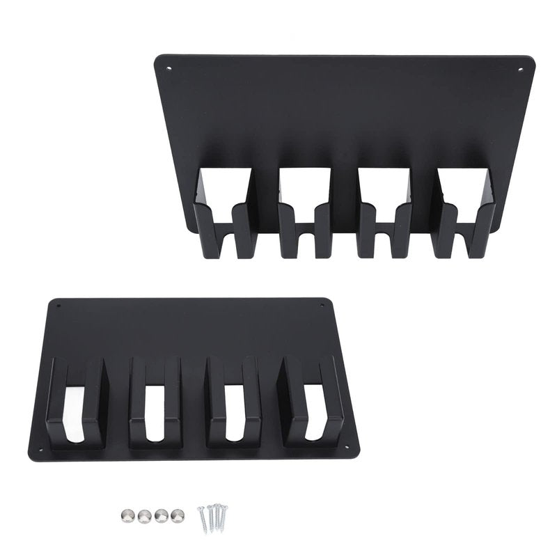 Hair Clipper Holder, 2PCS Barber Clipper Holder Rack Barber Clipper Organizer Wall Mounted Hair Clipper Storage Rack for Barber