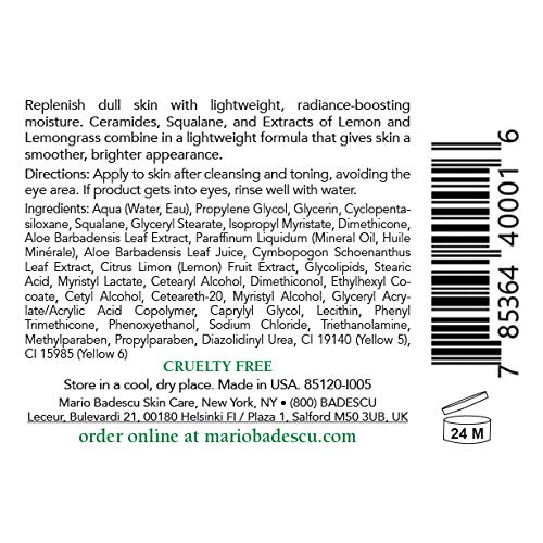 Mario Badescu A.H.A. & Ceramide Face Moisturizer for Oily & Sensitive Skin 2oz