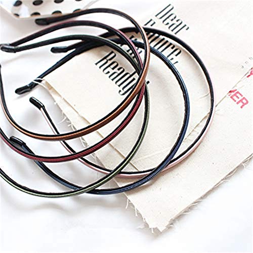 Leather Party Headband with Bows for Women & Girls