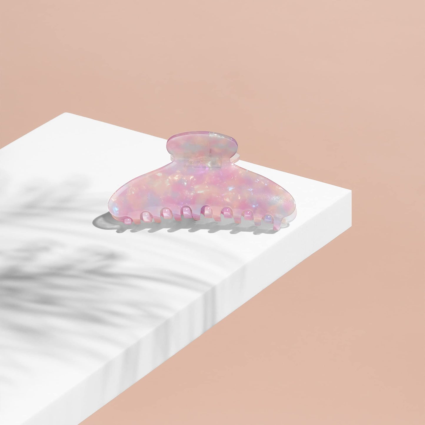 The Hair Edit Unicorn Clip - Large Opalescent Marble Claw Clip