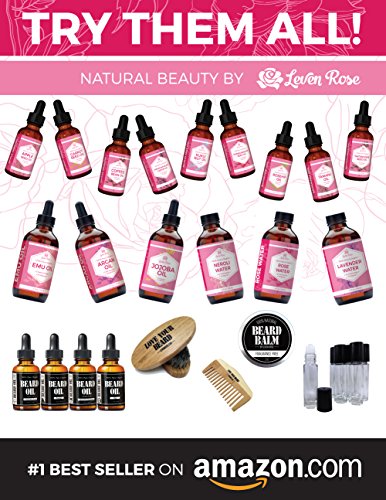 Leven Rose 100% Pure Cold Pressed Coffee Bean Oil for Face, Skin and Hair