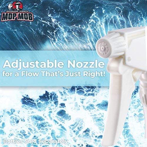 Leak-Free 360 Degree Spray Head - Chemical Resistant Industrial Sprayer | 9 1/4" Dip Tube for Auto Detailing & Cleaning