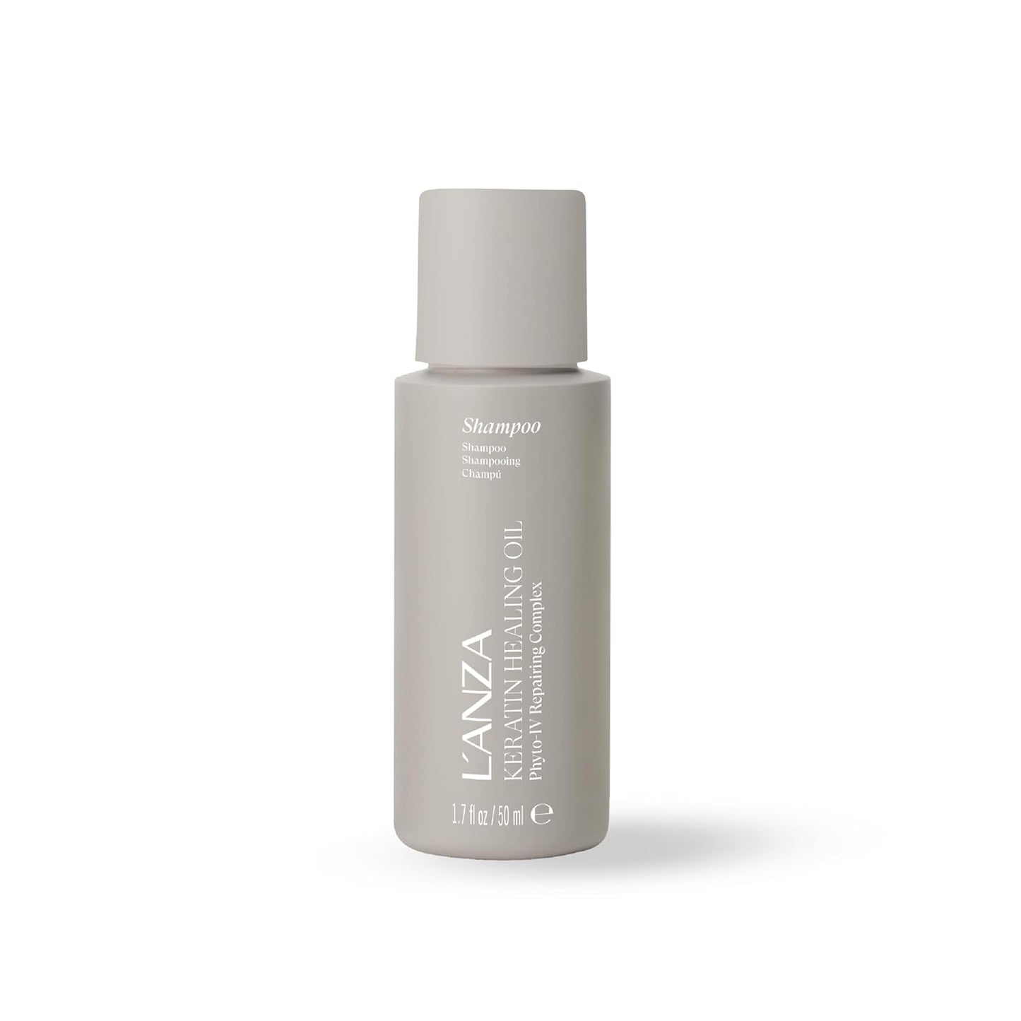 L'ANZA Keratin Healing Oil Shampoo - Hydrating Cleanse for Softness & Shine | Sulfate-Free, Color Safe, Anti-Frizz