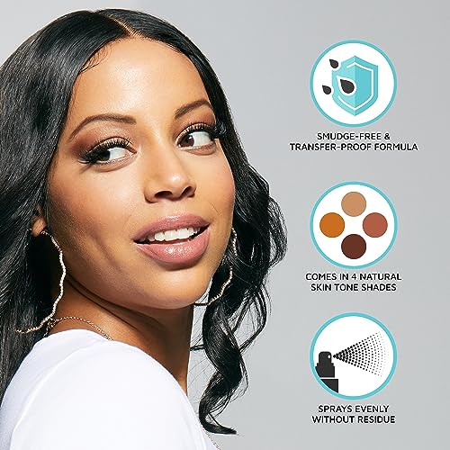 KISS Colors & Care Quick Dry Lace Tinting Spray - Dark Brown, 3 oz