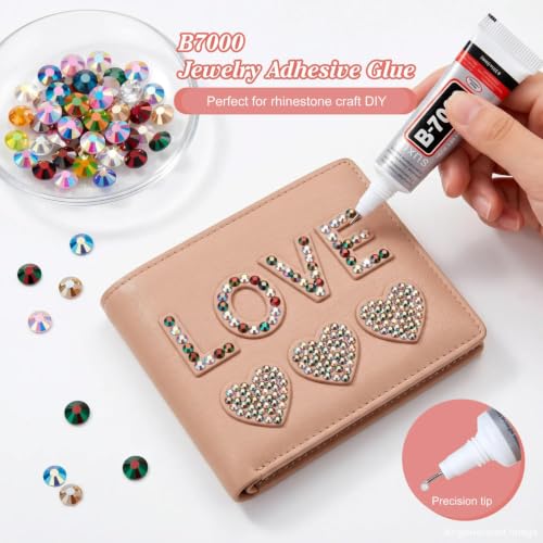 Artdone 3mm 28-Color Jelly AB Rhinestones - 36,000 Pcs DIY Crystal Bedazzling Supplies
