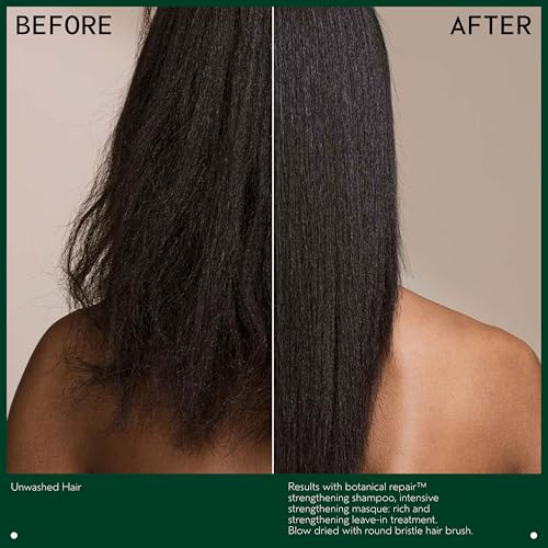 Aveda Botanical Repair Intensive Strengthening Masque - 0.85 Fl Oz Travel Size | Bond-Building Deep Conditioner for Medium to Thick Hair