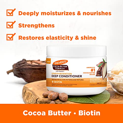 Palmer's Cocoa Butter Biotin Length Retention Deep Conditioner 8.5 oz