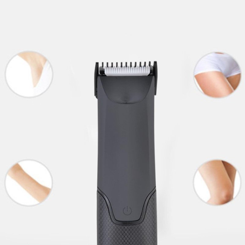 Yosoo Beard Trimmer, Portable Electric Hair Clipper Clippers for Men Mustache Trimmers for Men with Charging Base Gentle Hair Removal Blades for Whole Body Trimmer