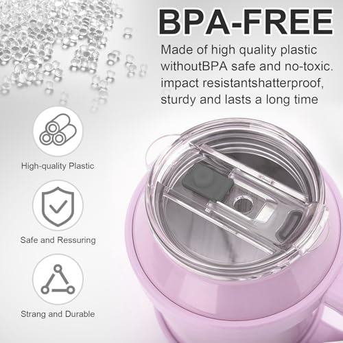 Reduce Tumbler Replacement Lids - BPA-Free, Leak-Proof, 40oz & 50oz