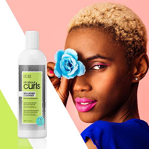 All About Curls No-Lather Curling Shampoo 15oz - Vegan, Sulfate & Paraben Free