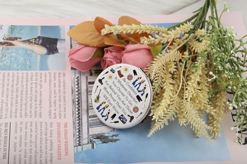 LQRI Musical Makeup Mirror - Silver Hand-Held Cosmetic Mirror for Fans