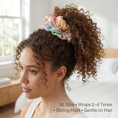 Satin Ribbon Scrunchies Set for All Hair Types - Soft, Durable & Stylish