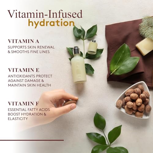 OKAY 100% Pure Unrefined Yellow Shea Butter - 8oz Moisturizer for Skin & Hair