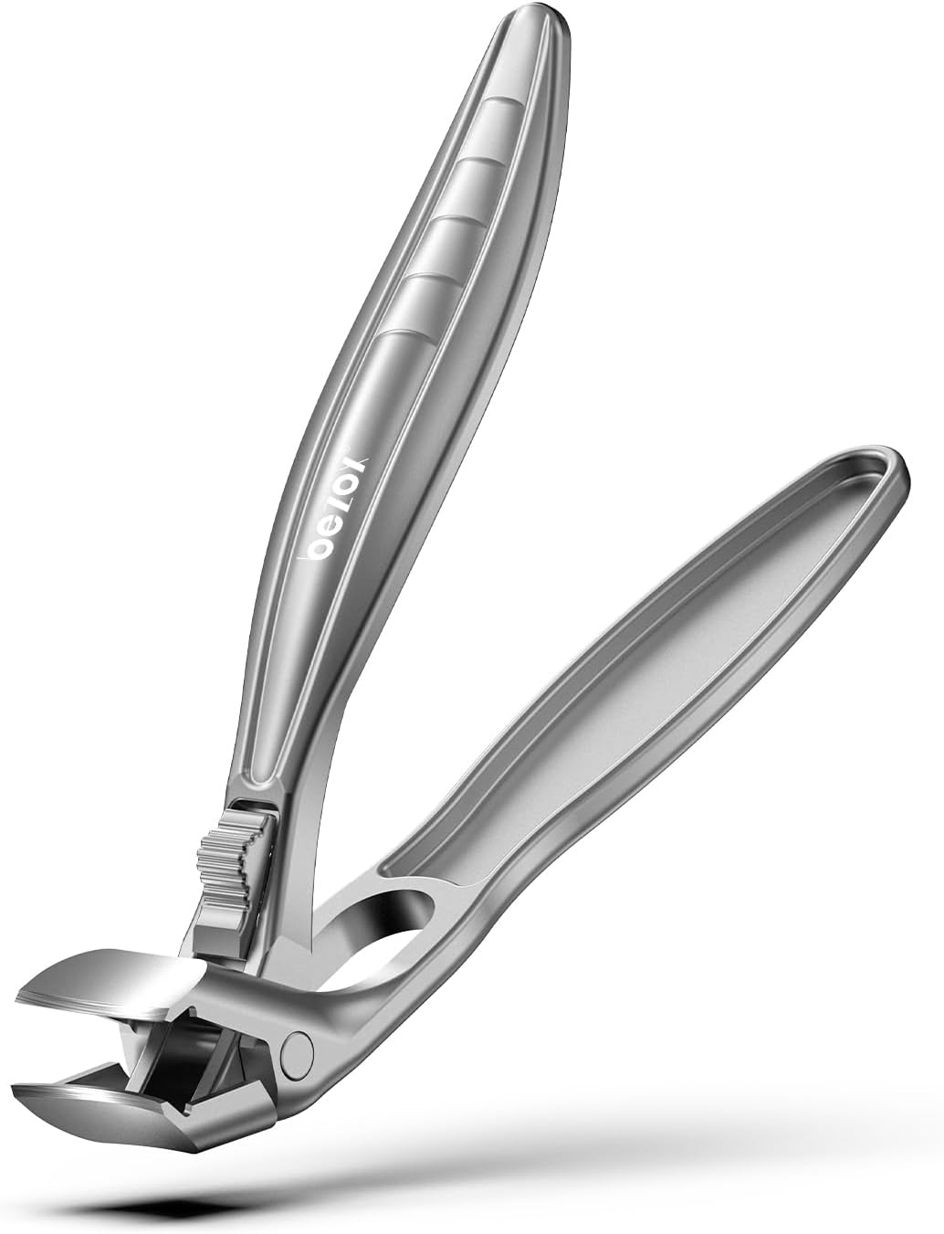 BEZOX Toenail Clippers for Seniors - Long Handled Curved Head Clippers for Thick Nails | Ergonomic Design, Black