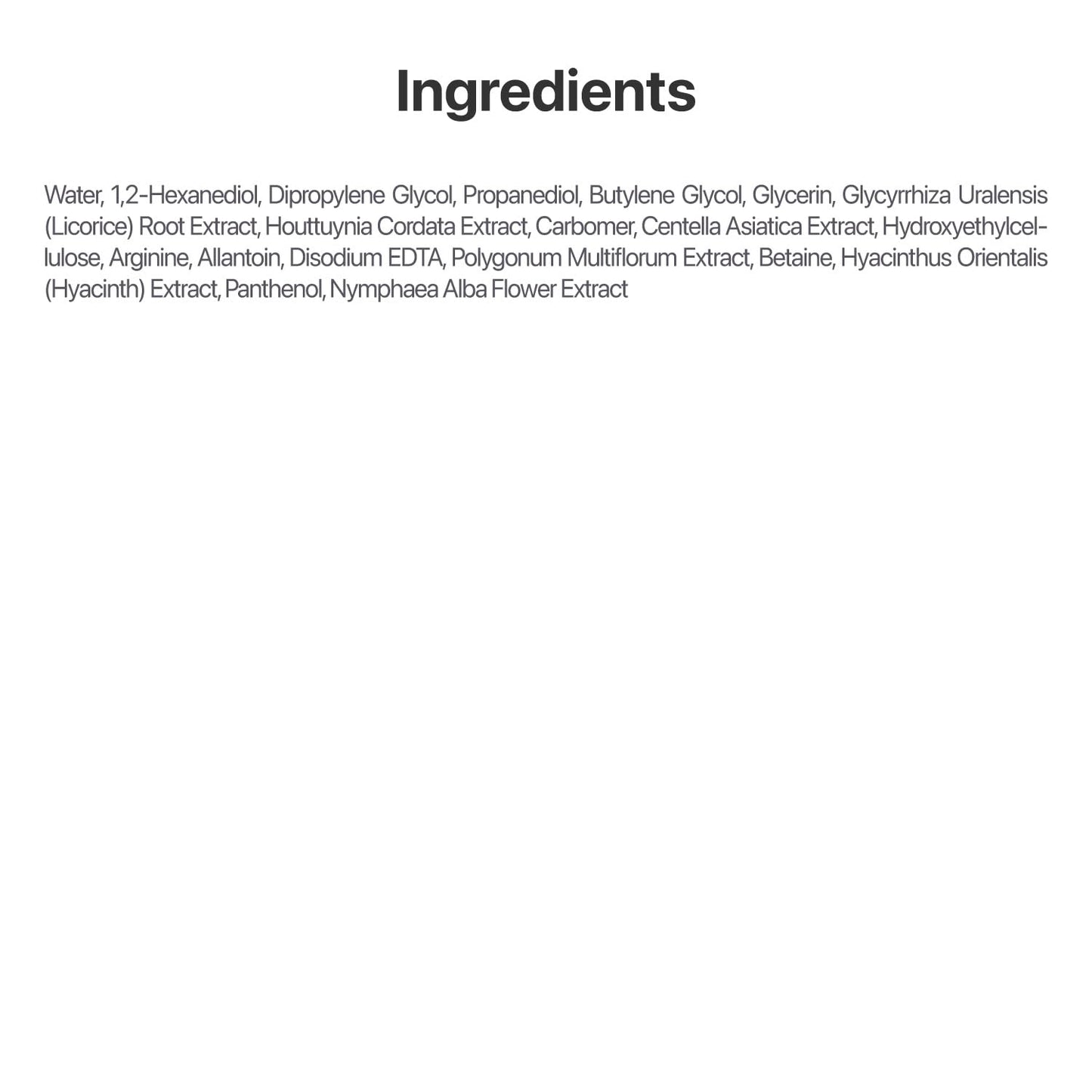 Numbuzin No.1 Toner - Calming Herb Formula for Breakouts & Redness | Centella Asiatica, Licorice Root | 10.14 fl. oz.