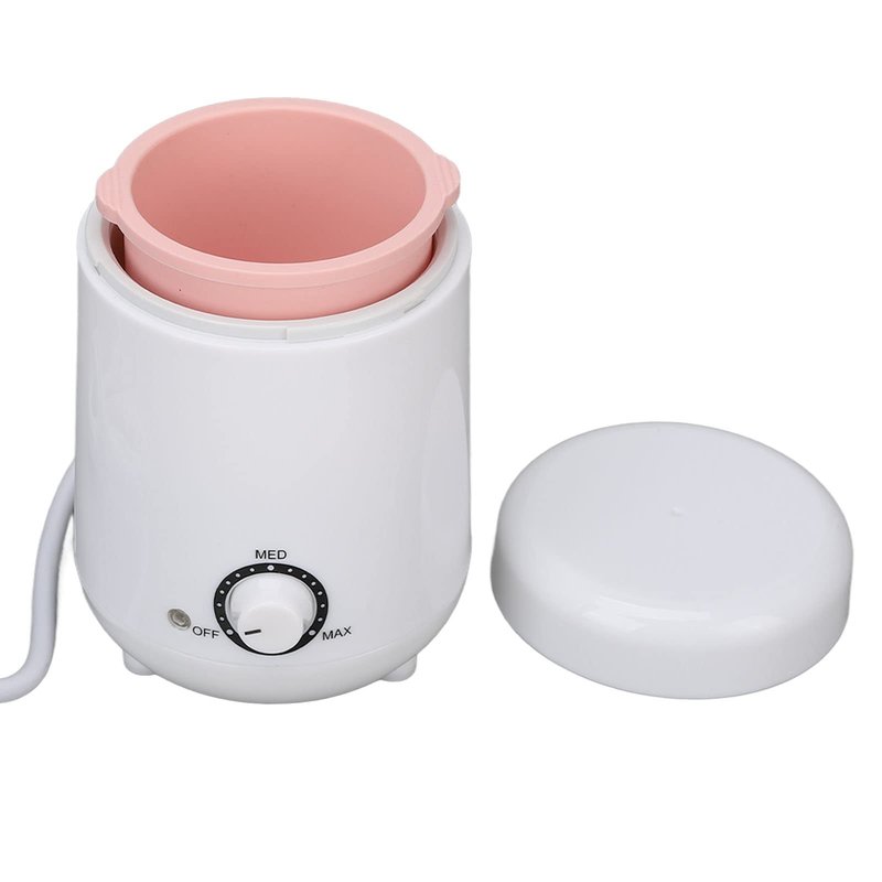 EIMSOAH Mini Waxing Kit Paraffin Wax Heater Machine Electric Wax Heater for Hand Hair Removal Silicone Inner Tank 250 Adjustable Wax Warmer