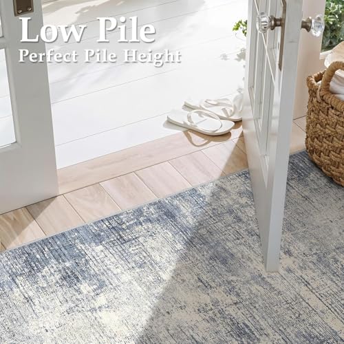 2x3 Washable Abstract Door Mat - Non-Slip Rug for Entryway & Kitchen