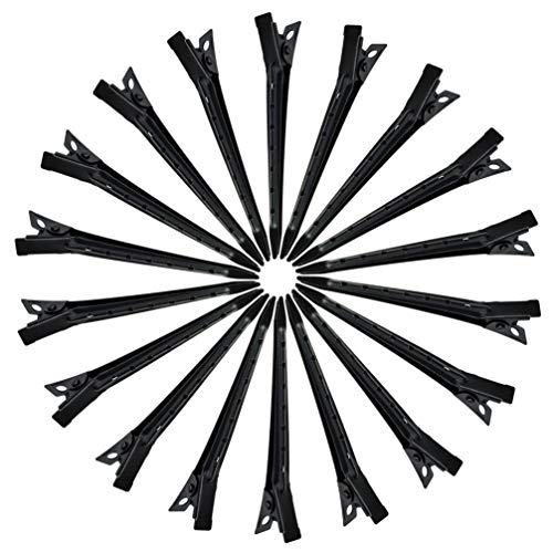 Bantoye 48 Pack 2.75 Inch Black Duck Bill Clips for Hair Styling