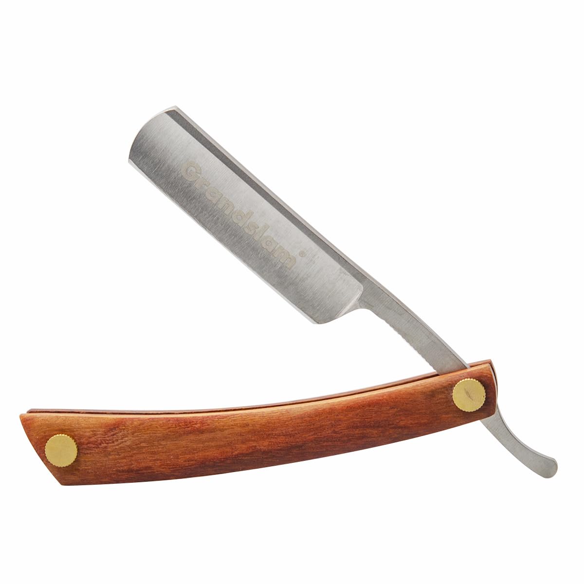 Grandslam Shaving Straight Razor Kit, Cutthroat Straight Razor With Leather Strop, Shaving Brush and Bowl, Stainless Steel Stand, Shave Soap, Gift for Men