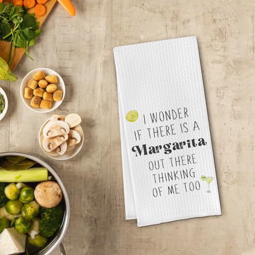 Margarita Kitchen Towels - 16x24 Waffle Design for Home Decor