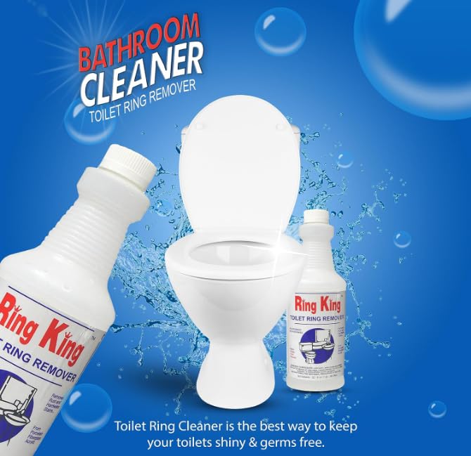 Ring King Toilet Ring Remover – 32 oz Heavy-Duty Cleaner for Stains