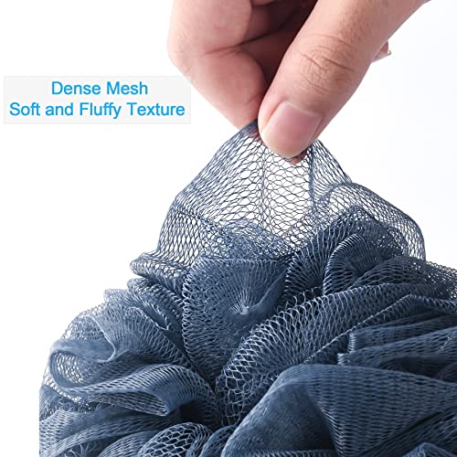 AmazerBath Exfoliating Loofah Sponge Set of 4 - Large 75g