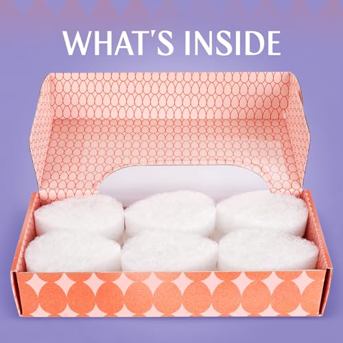 Berkland 12-Pack Facial Sponge Buffs - Gentle Daily Exfoliating Pads