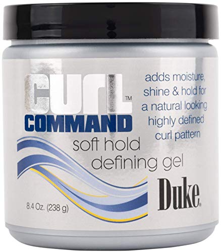 Duke Curl Command Soft Hold Defining Hair Gel for Natural, Defined Curls