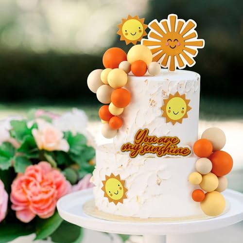 Ercadio 38-Pack Multicolor Cake Toppers for Birthday Parties