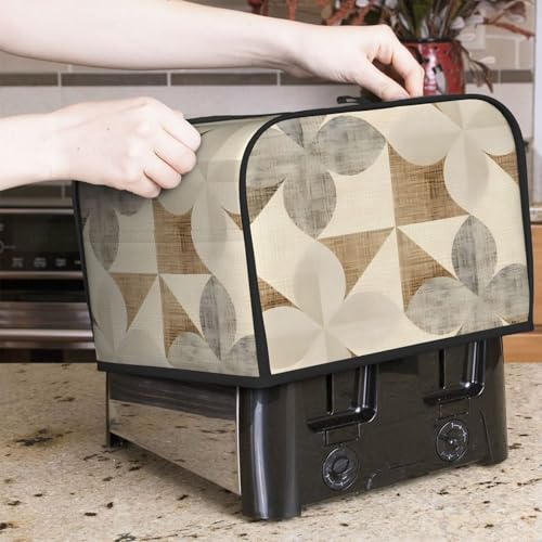 Boho 4-Slice Toaster Cover - Waterproof & Dustproof Kitchen Protector