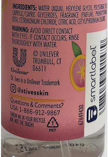 St. Ives Grapefruit Facial Mist - Hydrating & Mood-Boosting 4.23 fl oz
