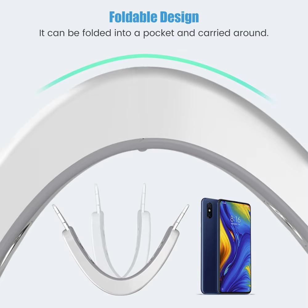 Electric Double Chin Device and V-Face Machine with 6 Modes – Intelligent Face Slimming Massager for Chin Lift, Jawline Definition, V-Face Shaping and Facial Contouring