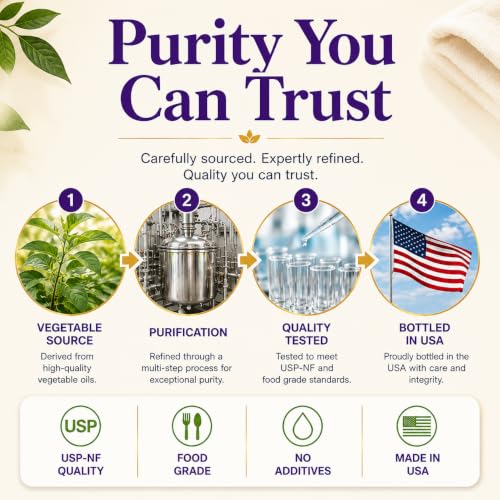 US+ Vegetable Glycerin 32 Fl Oz Food Grade USP Pure for DIY & Personal Care