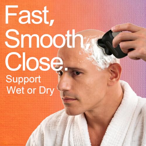 GORLENT FlexSeries Pro Replacement Head – Pack of 1, 4-Blade Shaver Refills