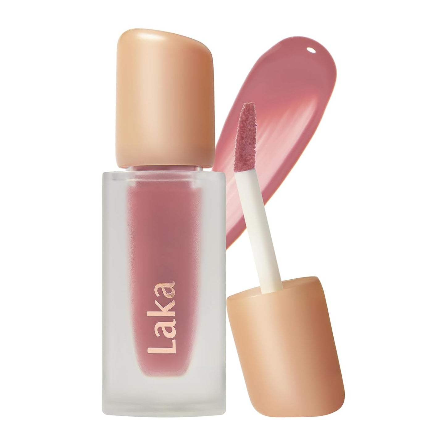 Fruity Glam Tint Lip Stain - Hydrating, Lightweight, Buildable Color | K-Beauty #101 Joyful, 4.5g/0.15oz