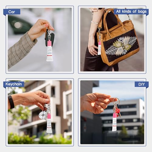 Aquaphor Lip Balm Keychain Cap Holder - Portable & Durable