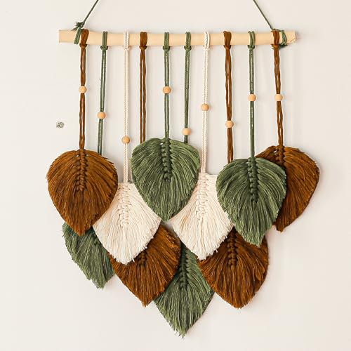 Large Macrame Wall Hanging - Boho Wall Decor (17x23 inches)