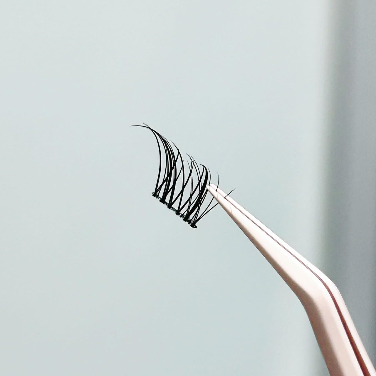 Individual Cluster Lashes, Natural Curl False Eyelash Extensions with Clear Case, DIY Lash Clusters