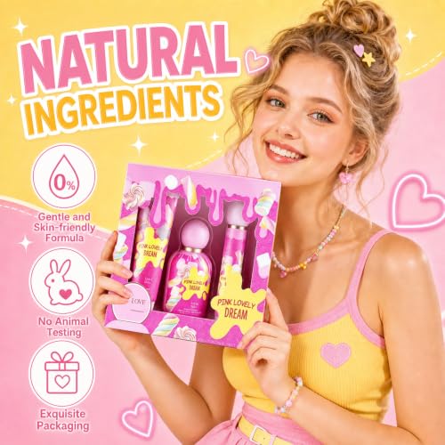 Fragrance Gift Set for Women - Body Lotion & Perfume Set